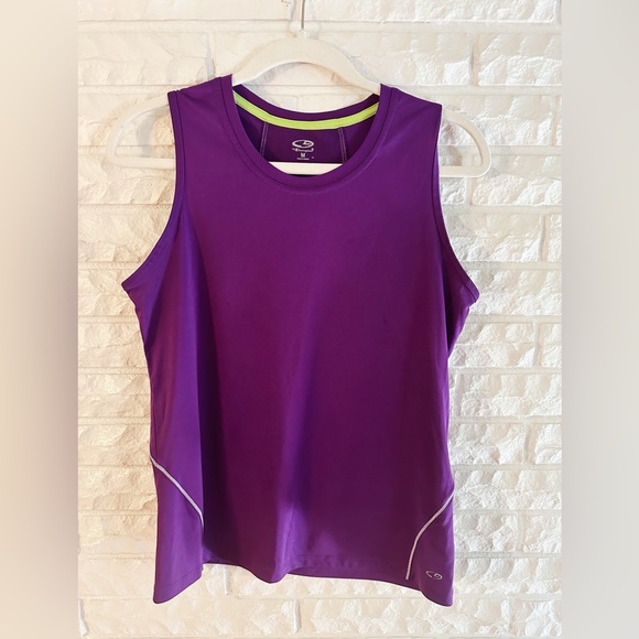 Champion Purple Work Out Tank - Picture 1 of 3